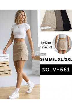 Spódnice damskie (S-2XL) V-661