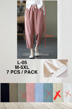 Spodnie damskie (M-5XL) L-05