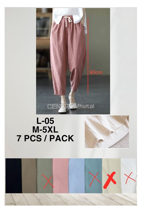 Spodnie damskie (XL-5XL) 1