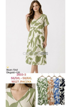Sukienki damskie (5XL-6XL) 2603-3