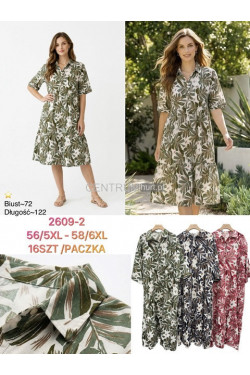 Sukienki damskie (5XL-6XL) 2609-2