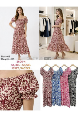 Sukienki damskie (4XL-5XL) 2606-4