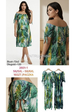 Sukienki damskie (5XL-6XL) 2601-1