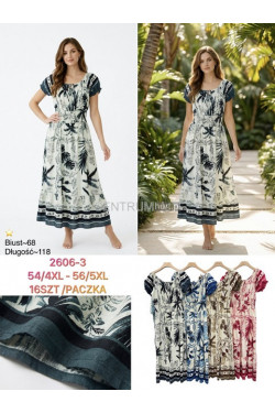 Sukienki damskie (4XL-5XL) 2606-3