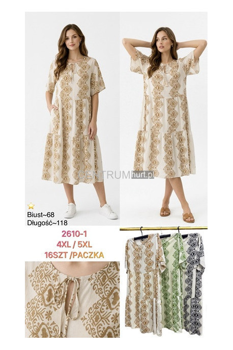Sukienki damskie (4XL-5XL) 1