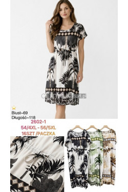 Sukienki damskie (4XL-5XL) 2602-1