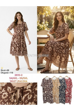 Sukienki damskie (4XL-5XL) 2610-2