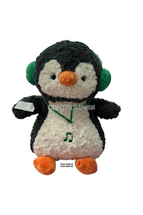 MASKOTKA PINGWIN Z DZIECKIEM 30 CM