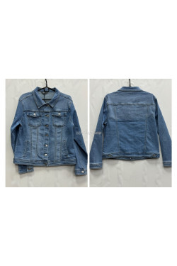 Kurtka jeansowa damska (L-4XL) 5575