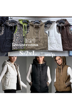 Kurtka kamizelka damska (S-2XL) 5723