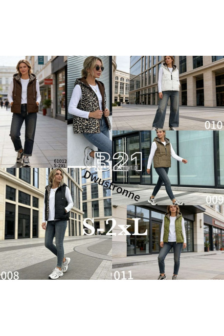 Kurtka kamizelka damska (S-2XL) 1