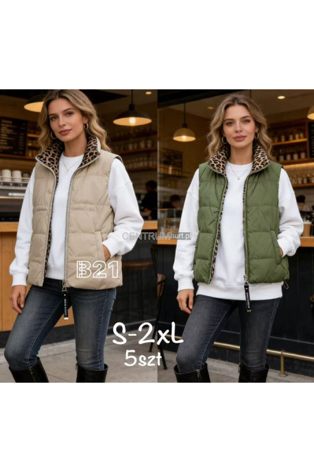 Kurtka kamizelka damska (S-2XL) 1