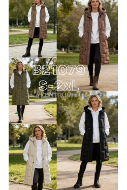 Kurtka kamizelka damska (S-2XL) B21079