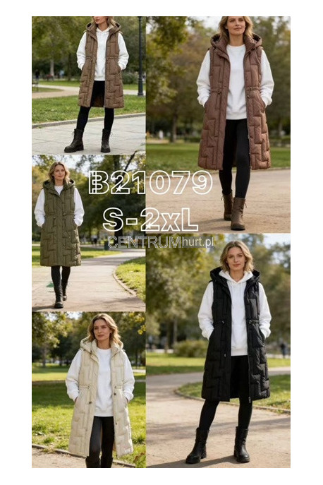 Kurtka kamizelka damska (S-2XL) 1