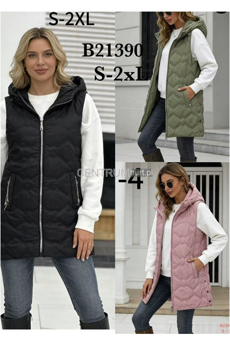Kurtka kamizelka damska (S-2XL) 1