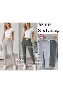 Spodnie damskie (S-XL) B21S16