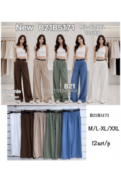 Spodnie damskie (M-2XL) B21B5171