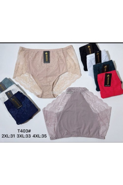Majtki damskie (2XL-4XL) T403