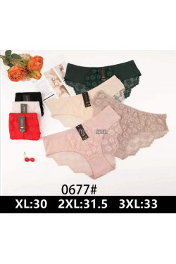 Majtki damskie (XL-3XL) 0677