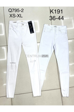 Jeansy damskie (XS-XL Q795-2
