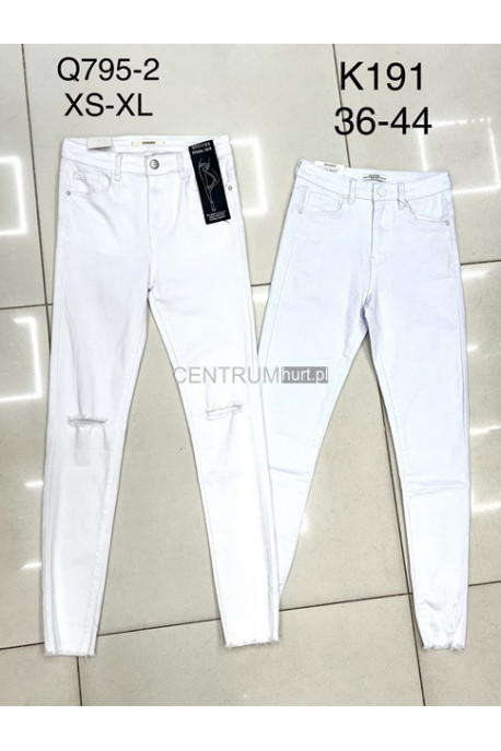 Jeansy damskie (36-44) 1