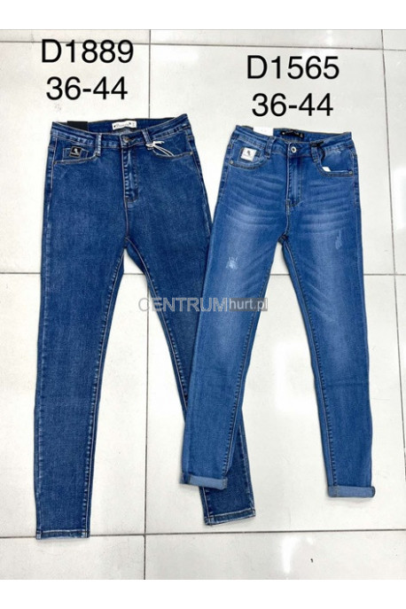 Jeansy damskie (36-44) 1