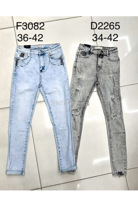 Jeansy damskie (34-42) 1