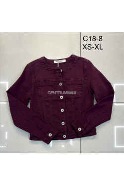 Kurtka jeansowa damska (XS-XL) C18-8