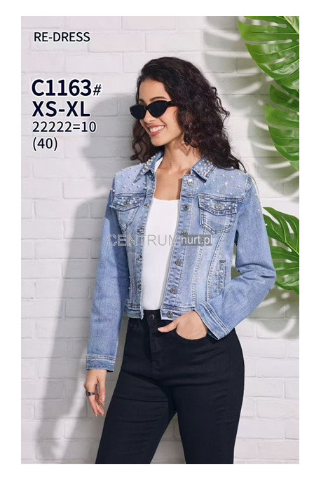 Kurtka jeansowa damska (XS-XL) 1