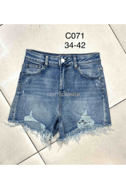 Szorty jeansowe damskie (34-42) C071
