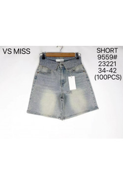 Szorty jeansowe damskie (34-42) 9559