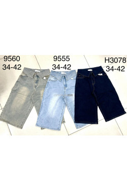 Spodenki jeansowe damskie (34-42) H3078