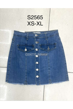 Spódnica jeansowa damska (XS-XL) S2565
