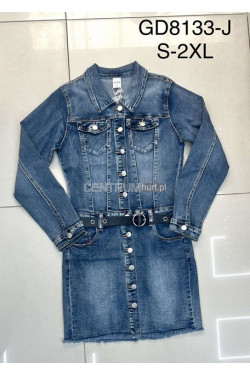 Sukienka jeansowa damska (S-2XL) GD8133-J