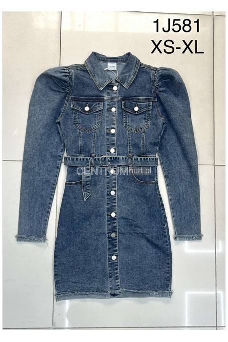 Sukienka jeansowa damska (S-2XL) 1