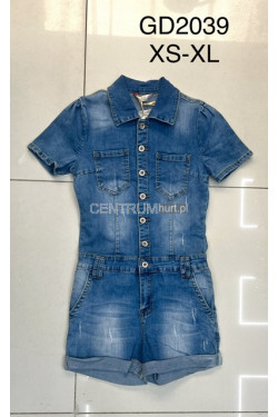 Kombinezon jeansowe damskie (XS-XL) GD2039