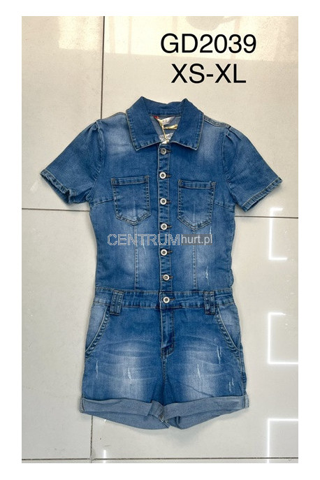 Kombinezon jeansowe damskie (XS-XL) 1