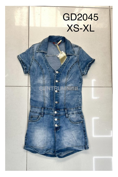 Kombinezon jeansowe damskie (XS-XL) 1