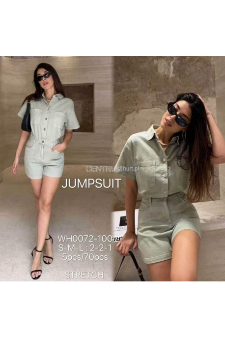 Kombinezon jeansowe damskie (XS-XL) 1