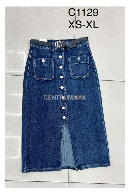 Spódnica jeansowa damska (XS-XL) 1