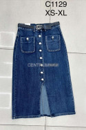 Spódnica jeansowa damska (XS-XL) 1