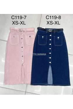 Spódnica jeansowa damska (XS-XL) C119-8