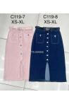 Spódnica jeansowa damska (XS-XL) 1