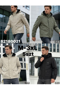 Kurtki męskie przejściowe (M-3XL) B2180021