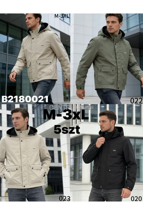 Kurtki męskie przejściowe (S-2XL) 1