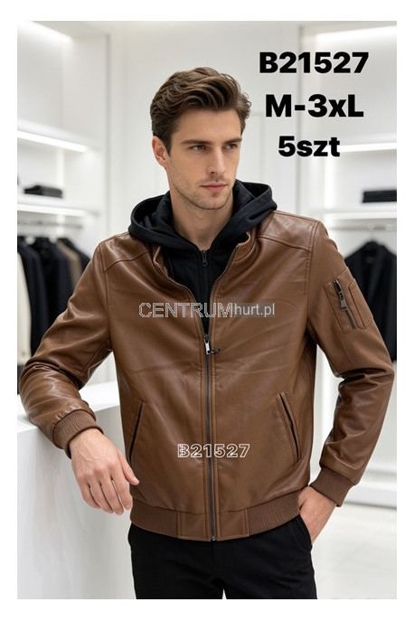 Kurtka skórzana męska (M-3XL) 1