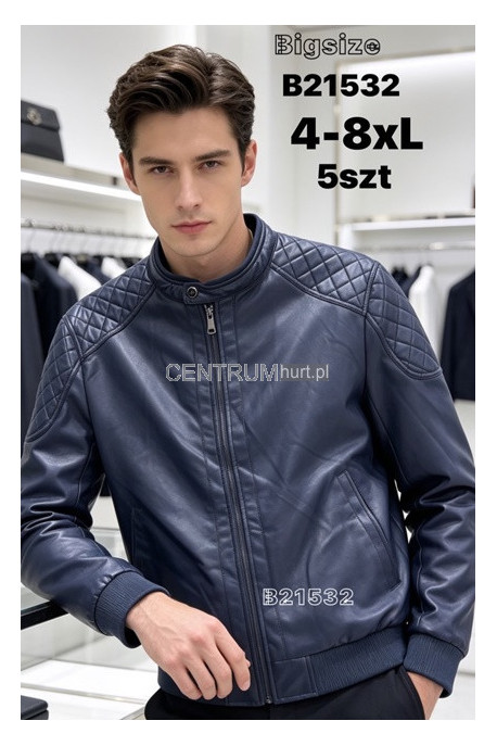 Kurtka skórzana męska (M-3XL) 1