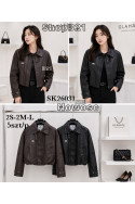 Kurtka skórzana damska (S-2XL) 1