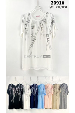 Bluzki damskie (L-3XL) 2091