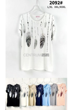 Bluzki damskie (L-3XL) 2092